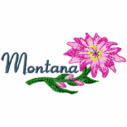 Flowers And Tree Embroidery Design 3